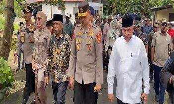 Kapolda Maluku Hadiri Prosesi Perdamaian Adat di Kecamatan Pulau Dulah Utara, Tual