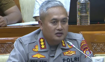 Kapolres-Kajari Sleman Minta Maaf di Depan DPR