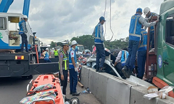 Kecelakaan di Tol Batang–Semarang, 1 Tewas
