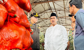 Mentan Sita 133 Ton Bawang Ilegal di Semarang