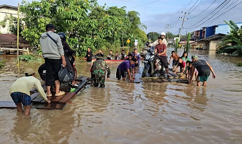 Banjir Putus Akses Sanggau–Malaysia