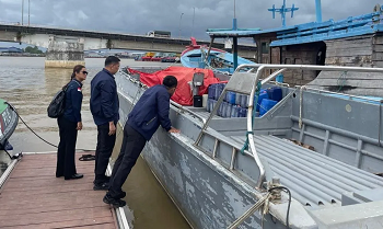 Bareskrim Sita Kapal Pengangkut Timah Ilegal