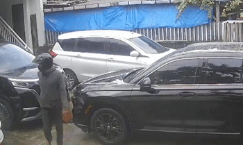 Viral, Percobaan Curanmor Terekam CCTV di Otista III