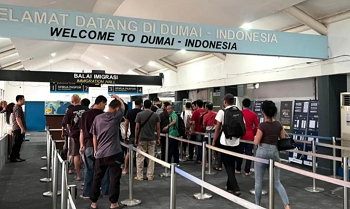 Ilustrasi kedatangan PMI bermasalah