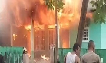 Satu Rumah Warga Dalam Kota Masohi Dilalap Sijago Merah