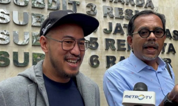 Pandji Penuhi Klarifikasi di Polda Metro Jaya