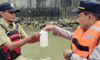 BRIN Dalami Pencemaran Sungai Cisadane