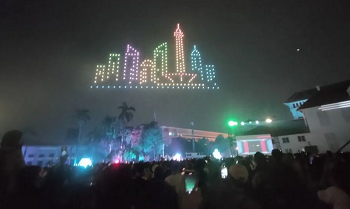 Jakarta Light Festival Semarakkan Imlek di Kota Tua Malam ini