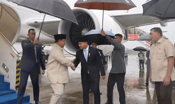 Prabowo Tiba Usai Lawatan AS hingga UEA