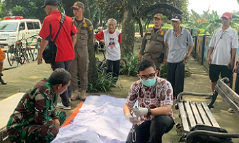 Pesepeda Lansia Meninggal di KBT Duren Sawit