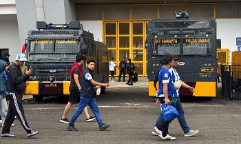 2.285 Personel Amankan Persib vs Persita