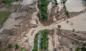 Banjir Grobogan-Demak Belum Surut