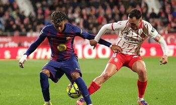 Lamine Yamal Gagal Penalti, Barcelona Dipecundangi Girona 1-2