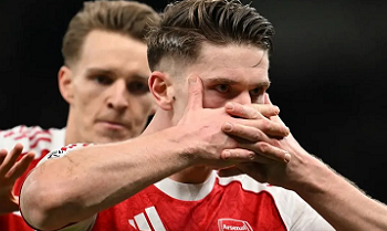Arsenal Perlebar Jarak dari Manchester City