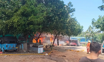 Kebakaran Hanguskan 10 Rumah di Pesanggrahan Jaksel