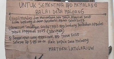 Sekretaris dan Wakil Ketua BPD Palang Balai Desa Maloang 1 Sekretaris dan Wakil Ketua BPD Palang Balai Desa Maloang