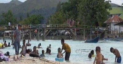 Pantai Baikole Jikumerasa Dipadati Wisatawan Lokal Saat Libur Lebaran 1 Pantai Baikole Jikumerasa Dipadati Wisatawan Lokal Saat Libur Lebaran