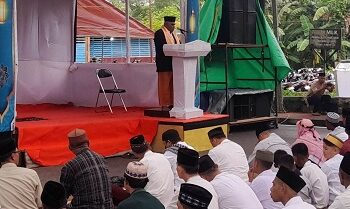 Pelaksanaan Sholat Id Di Kota Dobo Berjalan Aman dan Damai