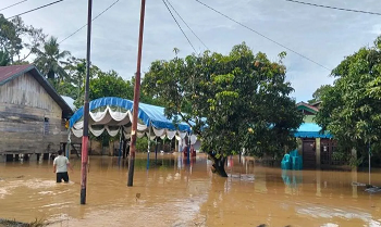 Hujan Dua Hari, Empat Desa di Aceh Barat Terendam