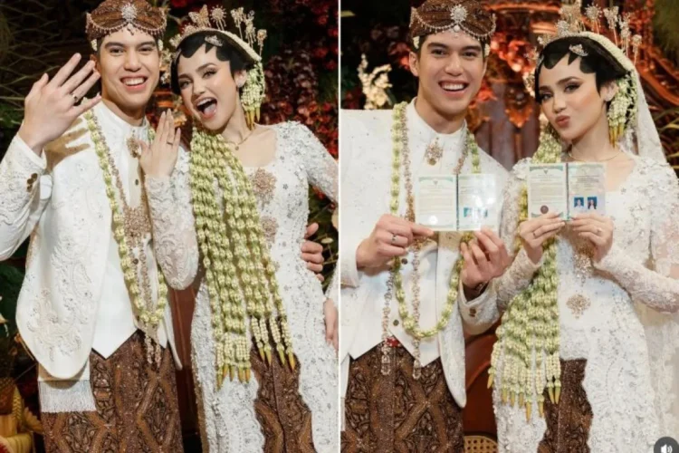 Potret Akad Nikah El Rumi-Syifa Hadju