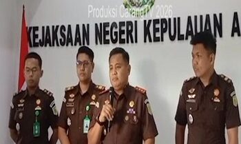 Kejari Aru Tetapkan Supardi Arifin Tersangka Perpustakaan 2022