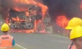 BPBD Muratara Evakuasi 16 Tewas Tabrakan Bus ALS