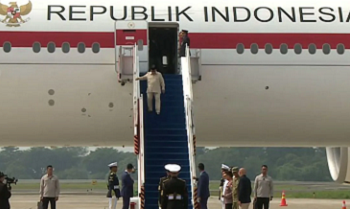 Prabowo Tiba di Tanah Air Usai Kunjungan ke Prancis