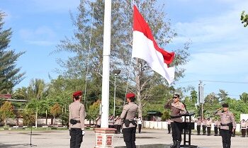 Polres Aru Gelar Upacara Peringatan Harkitnas 2026
