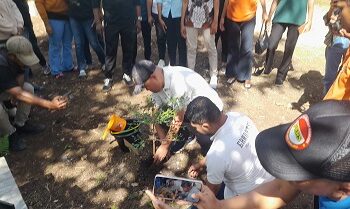 Penanaman Pohon di Dobo, Bupati Aru Ingatkan Pentingnya Kepedulian Lingkungan
