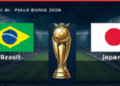 Brasil vs Jepang: Bentrok Dua Ambisi di Babak 32 Besar