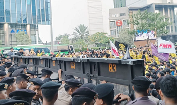Polisi Siagakan 5.955 Personel Amankan Aksi Unjuk Rasa di Jakarta