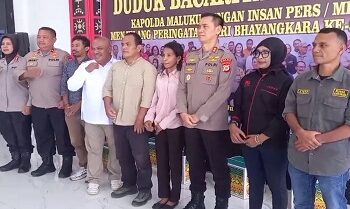 Kolaborasi Kepolisian, Pers, dan Masyarakat Penting Jaga Kamtibmas di Maluku