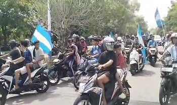 Euforia Piala Dunia 2026: Ribuan Fans Argentina Tumpah Ruah di Kota Masohi