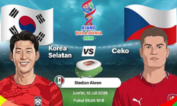 Susunan Pemain Korea Selatan vs Ceko