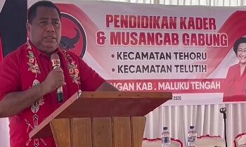 PDIP Maluku Matangkan Konsolidasi Akar Rumput Lewat Musancab Telutih-Tehoru