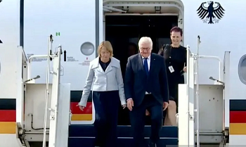 Presiden Jerman Tiba di Jakarta