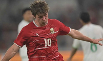 Indonesia Unggul 2-0 atas Oman di Babak Pertama