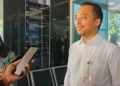 Kepala Biro Komunikasi dan Informasi Publik Kementerian Kesehatan, Aji Muhawarman di Jakarta