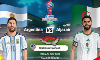 Susunan Pemain Argentina vs Aljazair: Messi Pimpin Juara Bertahan