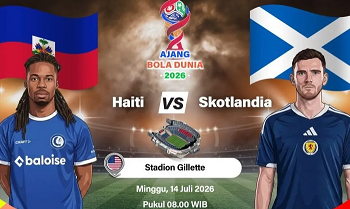 Susunan Pemain Haiti vs Skotlandia