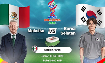 Susunan Pemain Meksiko vs Korsel: Jimenez dan Son Jadi Andalan