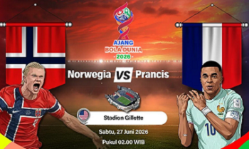 Prancis vs Norwegia: Adu Tajam Mbappe dan Haaland