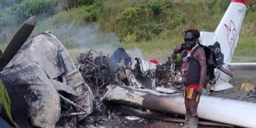KKB Dilaporkan Bakar Pesawat AMA di Yahukimo